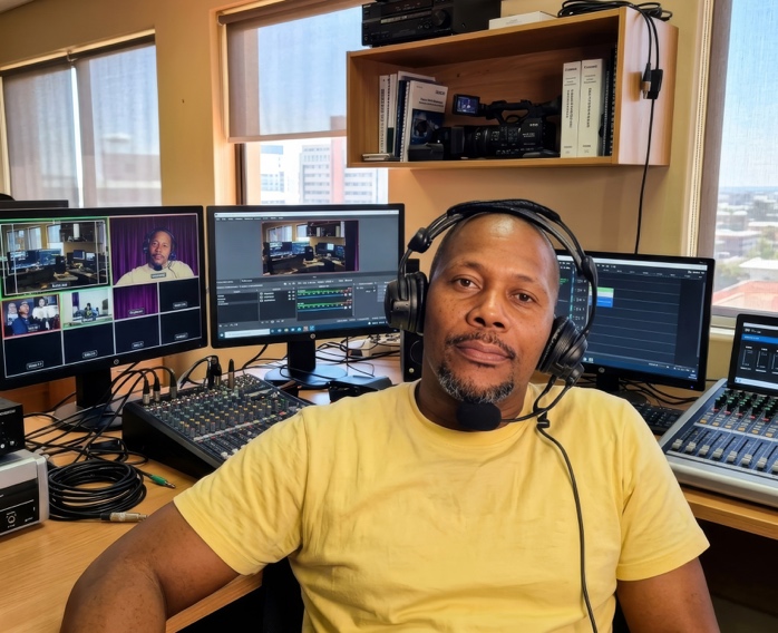 Kopo Webb Matshego, Multimedia Technical Operator and Live Streaming Specialist, View Africa Radio